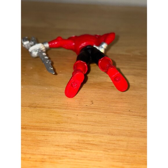 Power Rangers Red Ranger Action Figure Toy 5" With Silver Sword - Picture 3 of 3